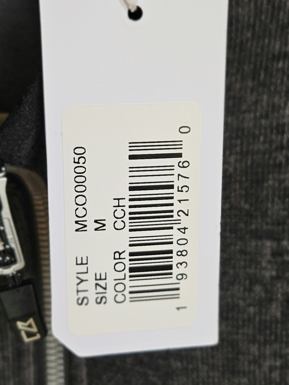 Cutter & Buck Men’s Medium Sweater Fleece Full-Zip Jacket Dark Charcoal Gray NWT - Picture 6 of 16